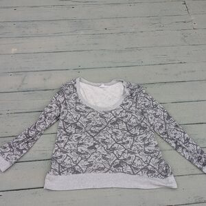 Lilka Oversized Birds in Trees Sweatshirt